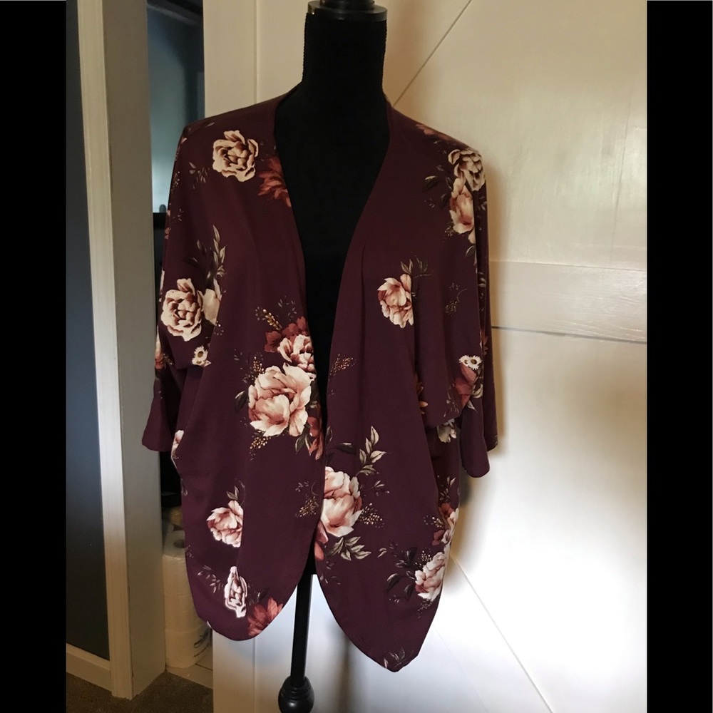 Kimono Floral Top